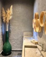Handwoven Raffia Tissue Box Cover – Boho Natural Home Decor