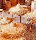 Decorative Palm Leaf Hats
