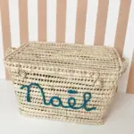 Personalized Chest - Blue, Moroccan Chest