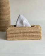 🤧 Raffia Tissue Box Cover 🌸