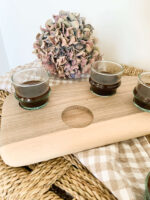 Walnut coffee tray