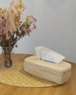 🤧 Raffia Tissue Box Cover 🌸