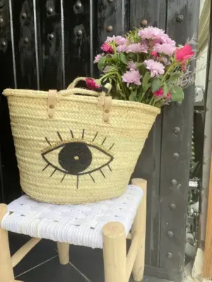 Eco-Friendly Shopping Basket – Handwoven Sustainable Tote for Market & Beach