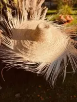 Decorative Palm Leaf Hats