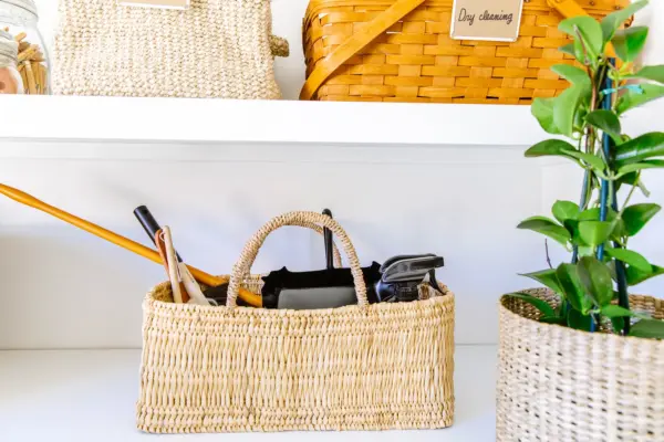 Handwoven Reed Basket – 3 Sizes