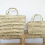🌿 Palm Leaf Magazine Rack 📚