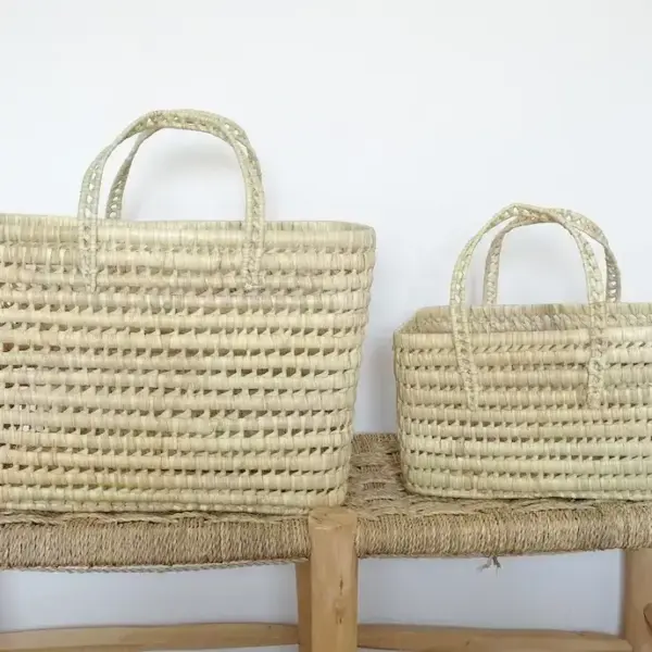 🌿 Palm Leaf Magazine Rack 📚