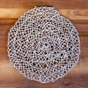 Handwoven Moroccan Wicker Set – Natural Decorative