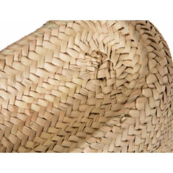 Isabel Small French Market Basket – Handwoven Palm Leaf Tote