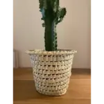 Handwoven Doum Basket – Natural Moroccan Storage Basket