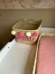 Handwoven Storage Basket – Natural Organizer For Home