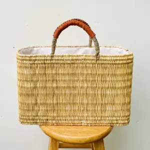 Handwoven Reed Basket – 3 Sizes