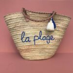 Handmade Xl Beach Basket "La Plage" – Palm Leaf Tote