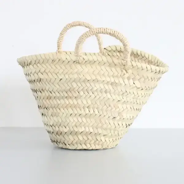Small Traditional Moroccan Basket.