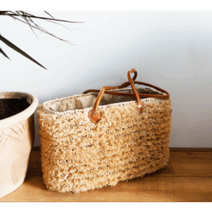 Handmade Moroccan Raffia Tote Bag – Authentic Everyday