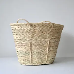 Provence Market Bag – Natural Straw Tote with Short Sisal