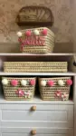 Handwoven Storage Basket – Natural Organizer For Home