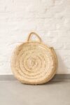 Capri Bag – Handmade Woven Palm Leaf Basket, 40x40 cm
