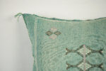 Moroccan Cactus Silk Pillow Cover – Handmade Berber Sabra Cushion | Bohemian Decor (50×50 cm / 60×40 cm)
