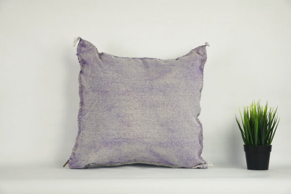 ✨ Stunning Moroccan Cactus Silk Pillow Cover – Handwoven Bohemian Sabra 19×19”