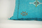 Charming Moroccan Cactus Silk Pillow Cover – Handwoven Sabra Cushion (50×50 cm / 60×40 cm)