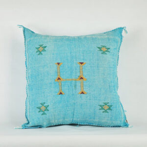 Lovely Moroccan Cactus Silk Pillow Cover – Bohemian Sabra Cushion (50×50 cm | 60×40 cm)