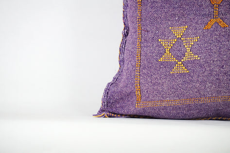 Unique Moroccan Cactus Silk Pillow Cover – Bohemian Sabra Cushion (50×50 cm / 60×40 cm)