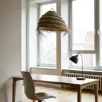 Oversized Moroccan Straw Chandelier – Handwoven Artisan Pendant Light (50 cm)