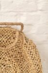 Ibiza Bag – Handwoven Palm Leaf Basket, 40x40 cm