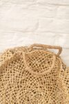 Ibiza Bag – Handwoven Palm Leaf Basket, 40x40 cm