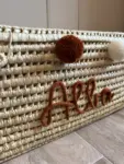Handwoven Palm Leaf Storage Chest – 60cm – Decorative Toy