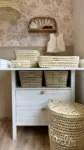 Handwoven Storage Basket – Natural Organizer For Home
