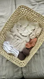 Handwoven Storage Basket – Natural Organizer For Home