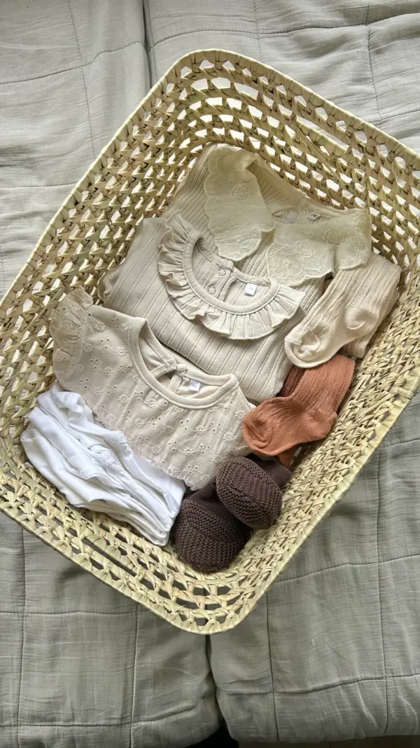 Handwoven Storage Basket – Natural Organizer For Home