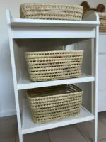 Handwoven Storage Basket – Natural Organizer For Home