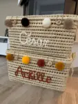 Handwoven Palm Leaf Storage Chest – 60cm – Decorative Toy