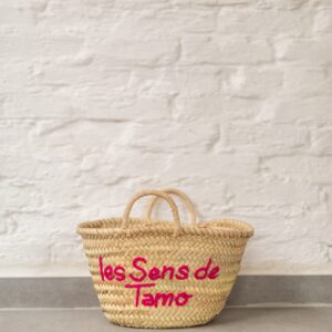 Le Sens De Tamo Mini Bag – Handmade Palm Leaf Basket