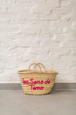Le Sens De Tamo Mini Bag – Handmade Palm Leaf Basket