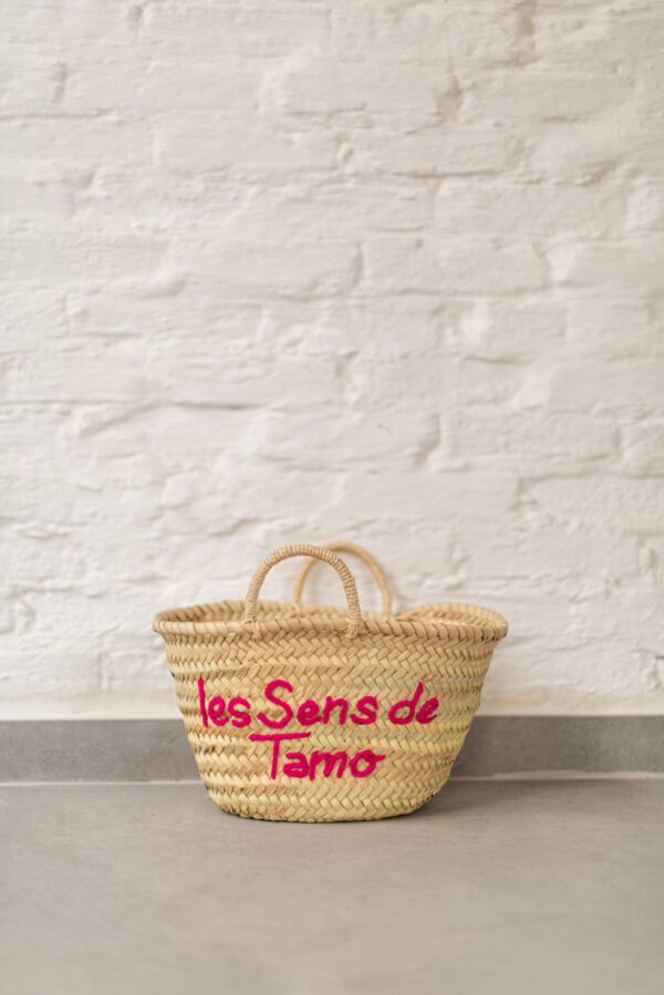 Le Sens De Tamo Mini Bag – Handmade Palm Leaf Basket
