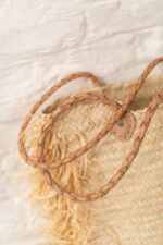 Tulum Bag – Handwoven Palm Leaf Basket 40x38 cm