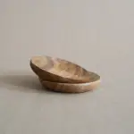 Handcrafted Wooden Pinch Bowl – Perfect For Spices & Small