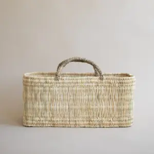Handwoven Reed Basket – 3 Sizes