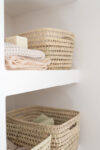 Palm Leaf Storage Crate with Handles – 3 Sizes Available