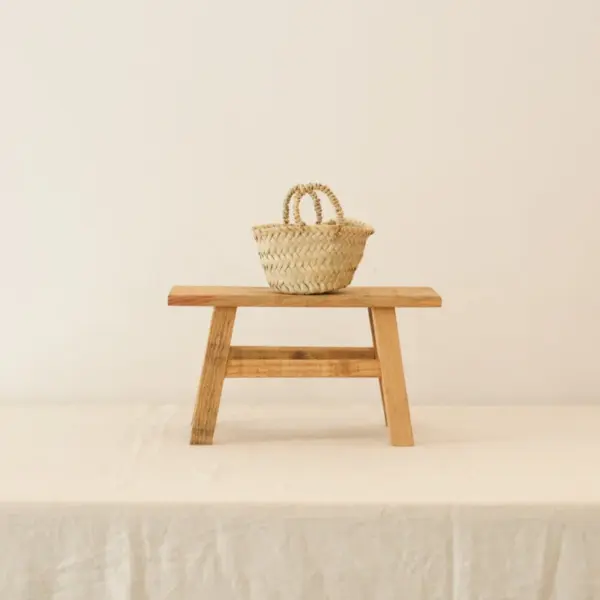 High Handwoven Raffia Baskets – 4 Sizes – Versatile Natural