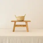 Flat Handwoven Raffia Baskets – Natural Palm Fiber Decor