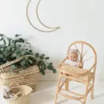 Small Traditional Moroccan Basket.