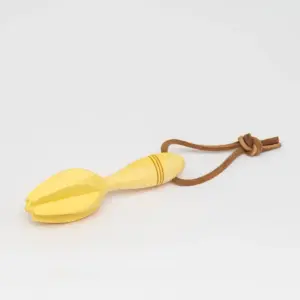 Handmade Lemon Wood Squeezer – Moroccan Citrus Juicer (14.5 x 4.5 cm)