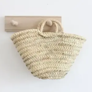 Small Traditional Moroccan Basket.