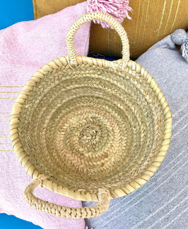 Mini Sequin Basket – Handwoven Decorative Pot Cover with Han