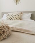 Pom Pom Wool Throw Blanket – Handwoven Moroccan Blanket